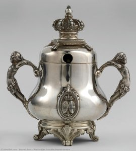 Mustard Jar From The Veyrat Service — Veyrat (son)
