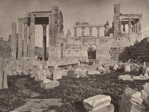 Western Flank Of The Erectheum — William James Stillman