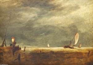 Coast Scene — Sir Augustus Wall Callcott