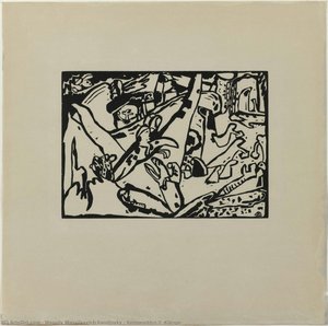 Komposition Ii (klänge) — Wassily Wassilyevich Kandinsky, Early Abstraction