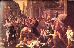 The Plague Of Ashdod - Detail — Nicolas Poussin, Baroque
