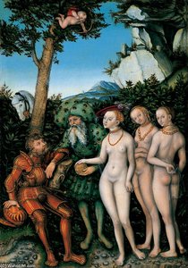 The Judgment Of Paris — Lucas Cranach The Elder