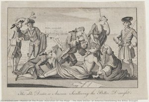 The Able Doctor, Or America Swallowing The Bitter Draught — Master Of The Prado --- Adoration Of The Magi