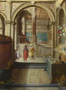 Croesus And Solon — Hendrick Van Steenwijck The Younger