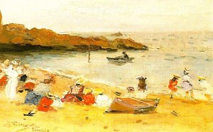 Bathers In Biarritz — José Villegas Cordero