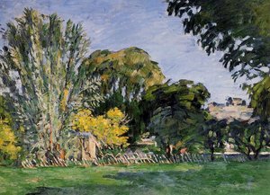 The Trees Of Jas De Bouffan — Paul Cézanne