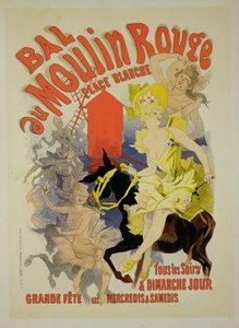 Reproduction Of A Poster Advertising The 'bal — Jules Chéret