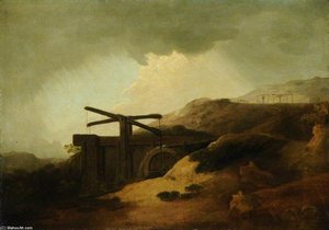 Consett Iron Works, Durham — John Sell Cotman