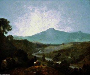The Valley Of The Mawddach And Cader Idris Mountain — Richard Wilson