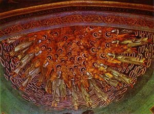 A View Of The Mosaic In St Paul's American Church In Rome — Edward Coley Burne-jones