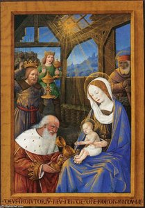 Adoration Of The Magi — Jean Bourdichon