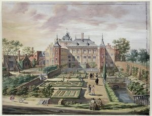 An Imaginary View Of 'het Tolhuis' On The River