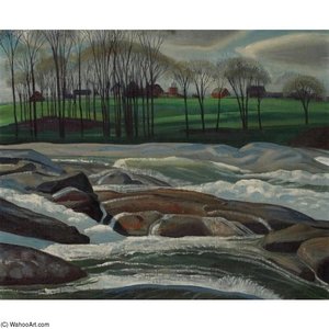Spring Freshet — Rockwell Kent