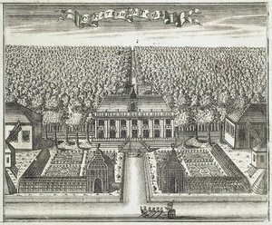 View of Catherine Of, Etching with line engraving,