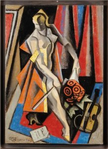 La Violoniste — Jean Dominique Antony Metzinger