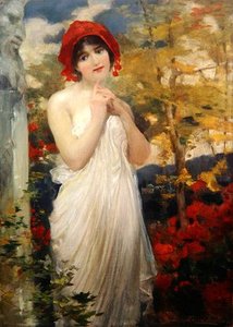 Girl With Poppies — Robert Fowler