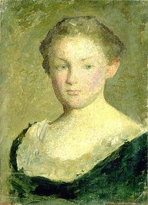 Nancy, (painting) — George De Forest Brush
