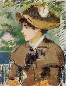 Young Girl On A Bench — Édouard Manet