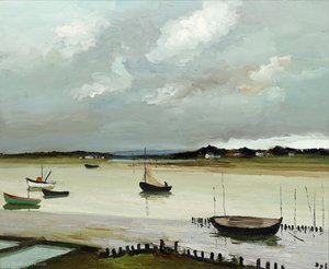 Stormy Day, Port Navalo — Marcel Dyf