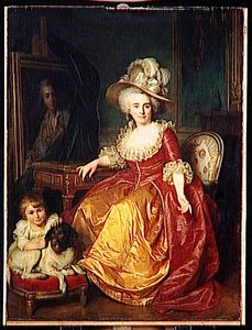 Madame Vestier — Antoine Vestier Avallon Paris, Baroque