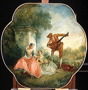La Lecon De Musique — Nicolas Lancret