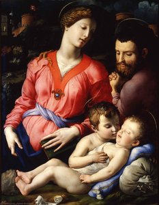 The Panciatichi Holy Family — Agnolo Bronzino
