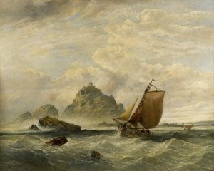 St Michael's Mount, Cornwall — Clarkson Frederick Stanfield
