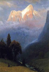 Storm Among The Alps — Albert Bierstadt