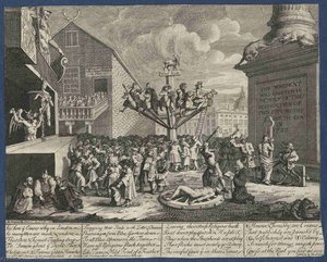 Emblematical Print Of The South Sea Scheme — William Hogarth