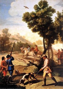 The Quail Shoot — Francisco José De Goya Y Lucientes