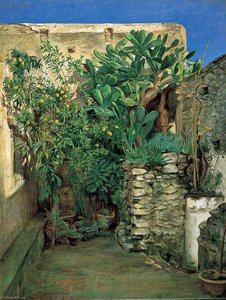 Corner of an Eastern Courtyard