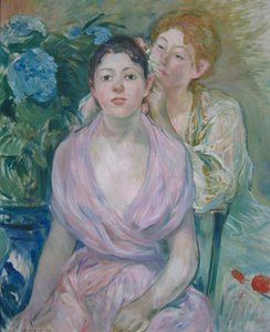L'hortensia — Berthe Morisot