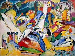 Study To ''composition Ii'' — Wassily Wassilyevich Kandinsky