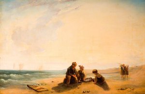 French Coast Scene — Richard Parkes Bonington