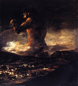 The Colossus — Francisco José De Goya Y Lucientes