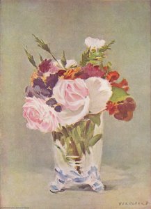 Still Life With Flowers — Édouard Manet