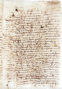 gabriel salmerón, public notary in seville. (archivo histórico provincial de sevilla.)