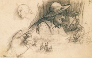 Study — Gustave Courbet