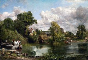 The White Horse — John Constable