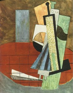 Couple Of Dancers — Pablo Picasso, Synthetic Cubism