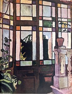 Window With Coloured Glasses — Raoul Dufy