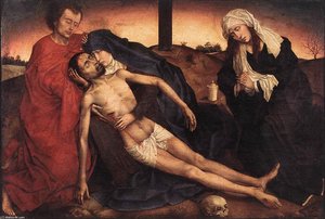 Lamentation — Rogier Van Der Weyden, Early Netherlandish Painting