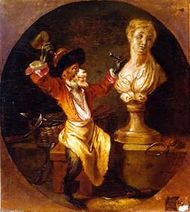 Sculpture — Jean-antoine Watteau, Rococo Style