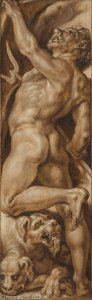 Pluto And Cerberus, Maarten Van Heemskerck, C. 1555 — Maarten Van Heemskerck