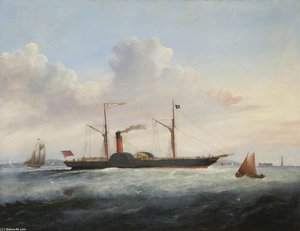 Paddle Steamer 'queen' - — Joseph Heard