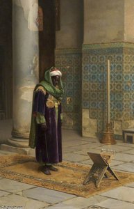 Moor At Prayer — Ludwig Deutsch