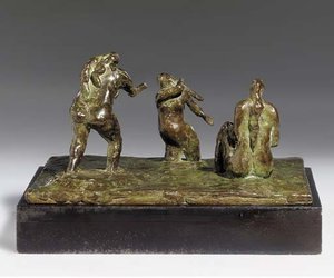 Three Bathers, After Cézanne — Henry Moore