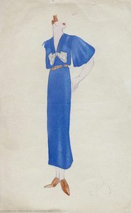 Sketch for the dress