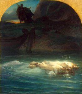 Young Christian Martyr — Hippolyte-paul Delaroche, Romanticism