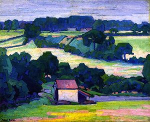 Near Applehayes — Robert Polhill Bevan